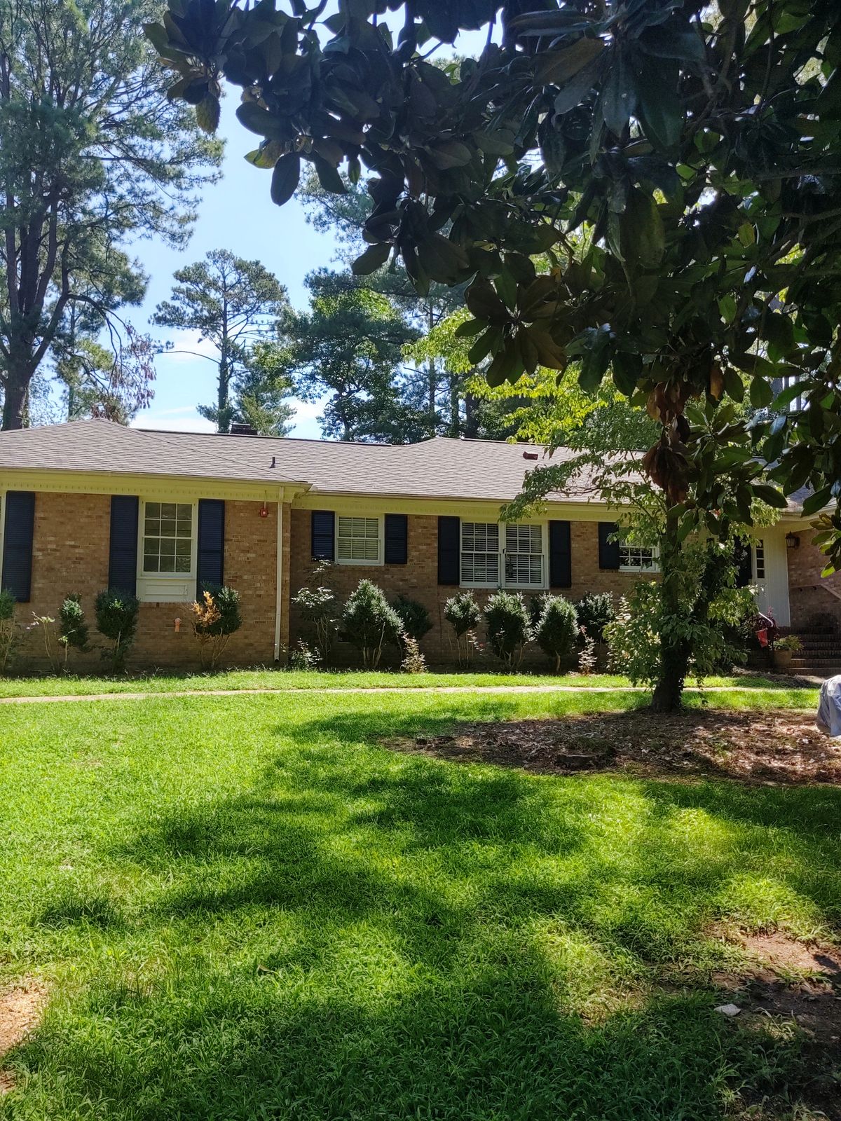 Brick one-story home at Brookhaven